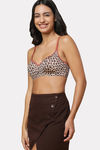 Triumph Padded Non Wired Medium Coverage T-Shirt Bra - Brown - Light Combination — thumbnail 5